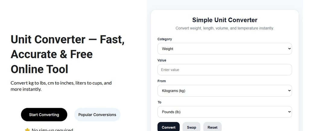 Simple Unit Convert: Fast, Easy, and Accurate Conversions