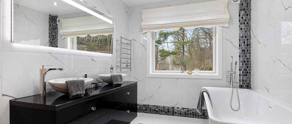 Nyvasket og hygienisk bad etter flyttevask utført i Oslo