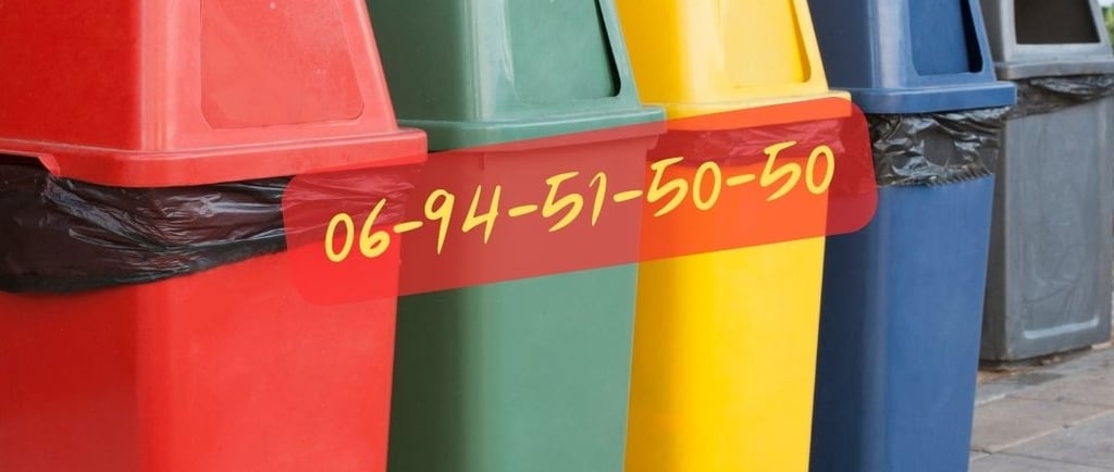 Poubelle plastique Maroc