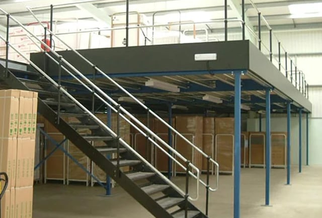Custom Free-Standing-Mezzanines-Equipement-Industriel-RC