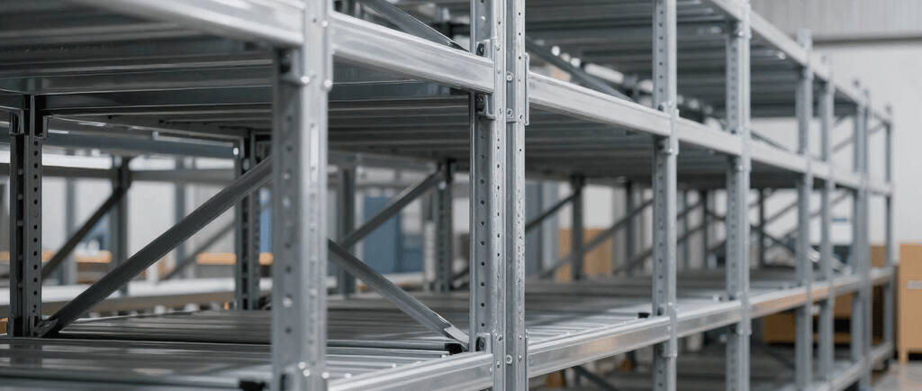 Warehouse shelving from equipement industriel rc