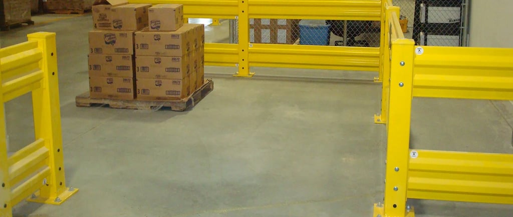 Warehouse Guardrails - Equipement Industriel RC