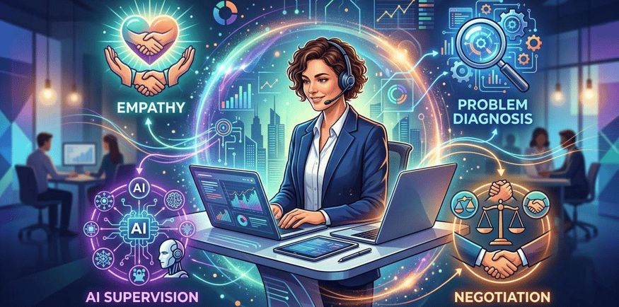 Workforce Metamorphosis: Reshaping Customer Service Teams for the AI-First Era