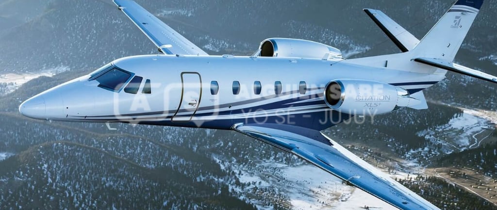 Avion del gobierno de Jujuy comprado