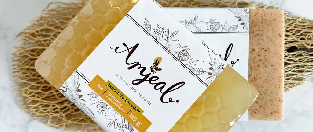 Jabones artesanales con miel