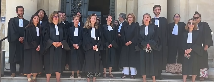 ribunal judiciaire de toulon manifestation avocats magistrats 2026