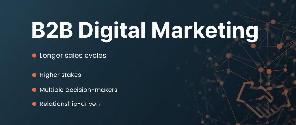 what is b2b digital marketing