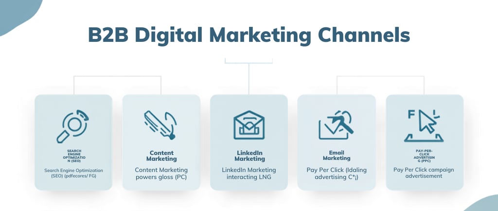 b2b digital marketing channels