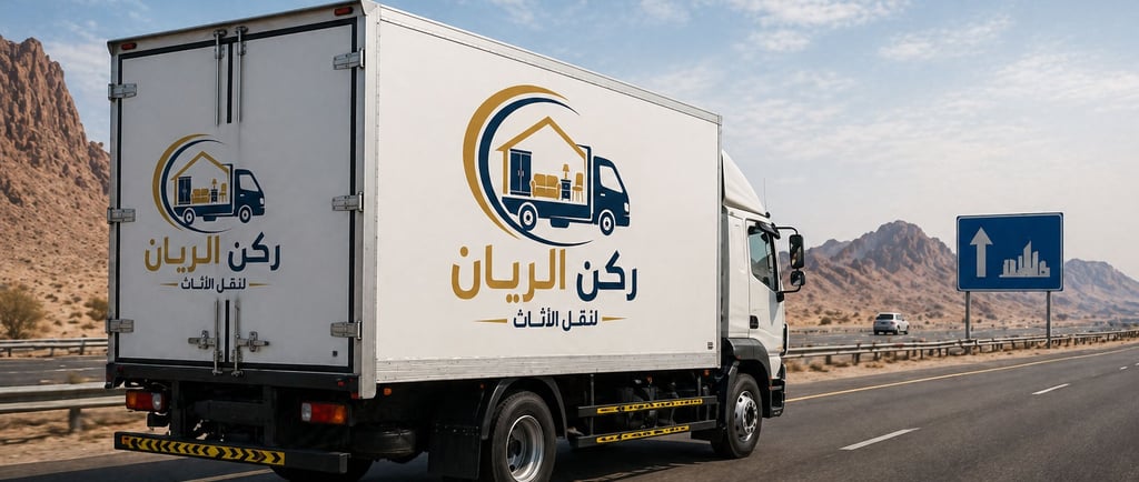 أفضل شركة نقل عفش ببيشة مع الفك والتركيب والتغليف بأسعار تنافسية 2026 | ركن الريان