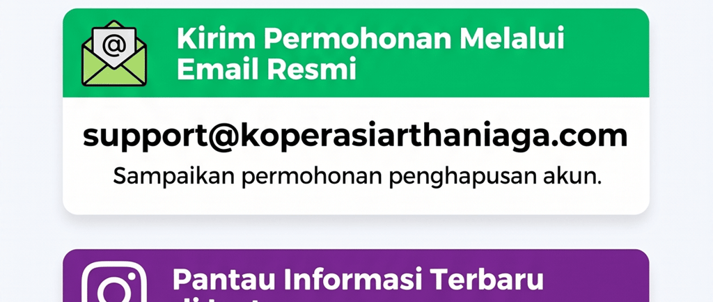 Cara Mudah Hapus Akun Artha Niaga by CS