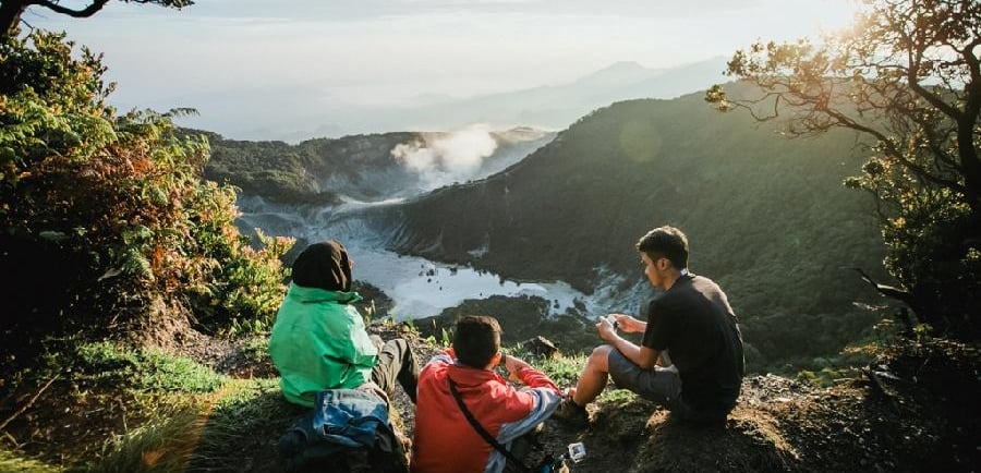 gunung tangkuban perahu