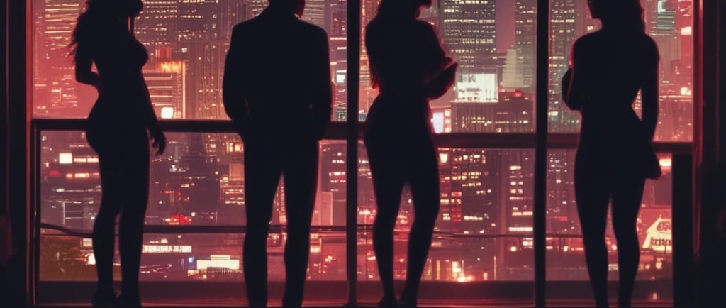 the word king is surrounded by colorful shapes