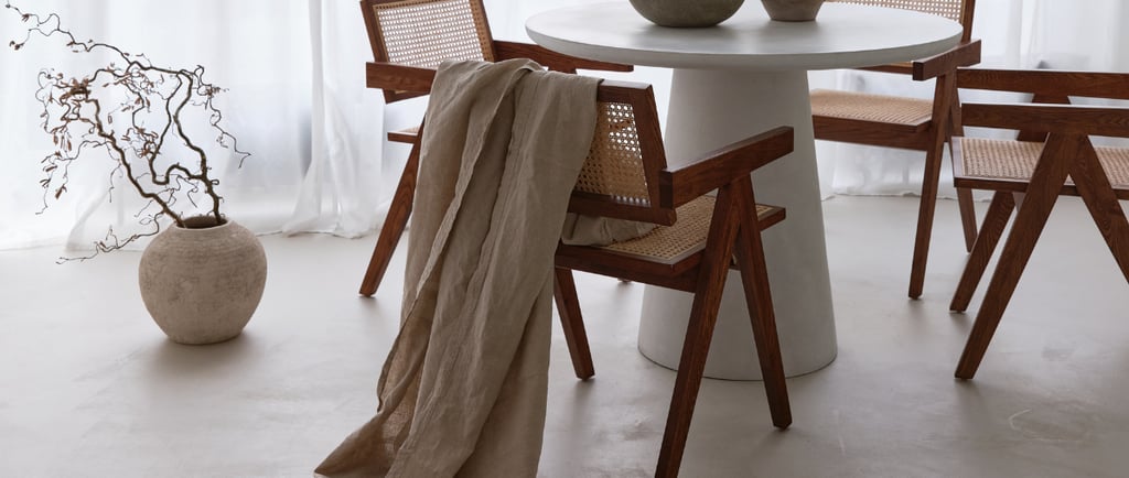 French Mediterranean Dining Room Seating