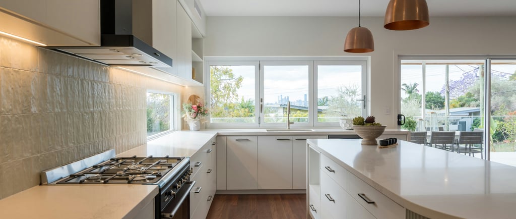French Mediterranean Kitchen Work Surface