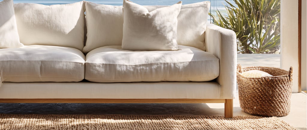 Linen Sofa