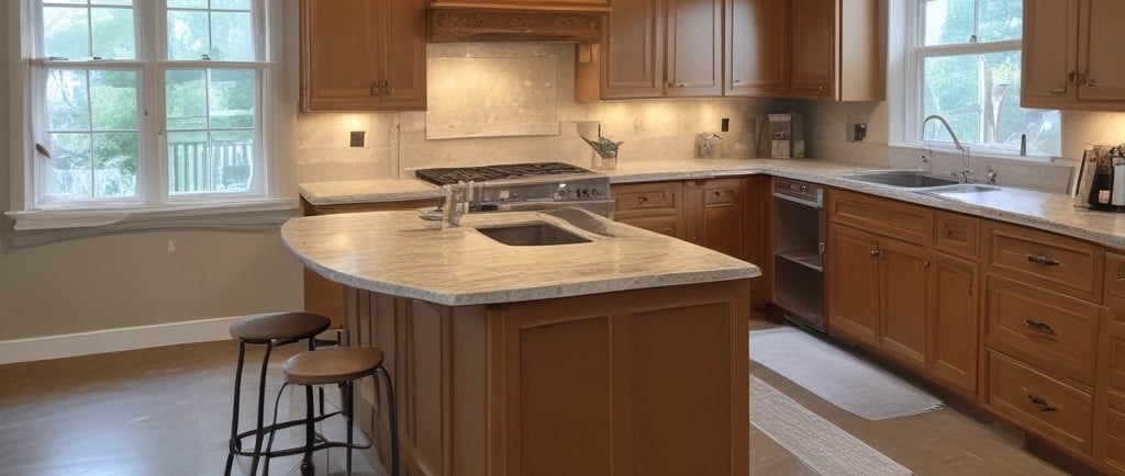 A walk in shower sitting next to a shower head