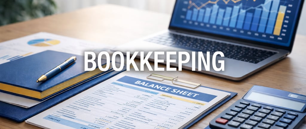 Registros financieros organizados y contabilidad profesional en Florida para negocios