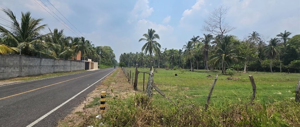fotografía de lote a orilla de carretera