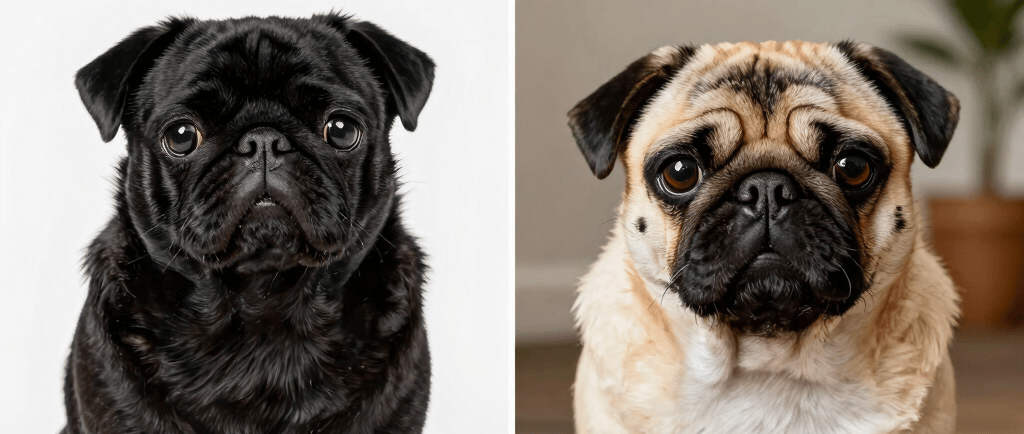 two dogs wearing vests