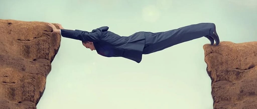 Getting Unstuck man hold stocks