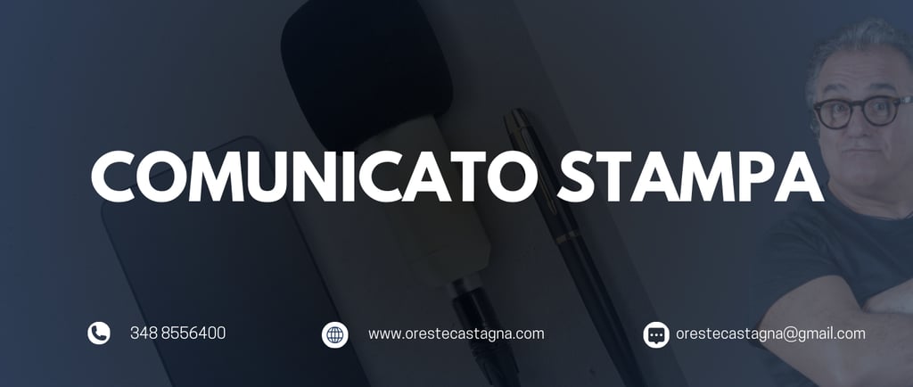 Comunicato stampa Oreste Castagna