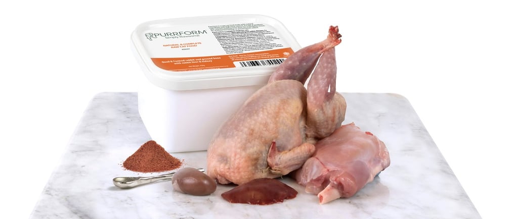 Purrform adult Quail tub stocked at Kitty's Rawr Store