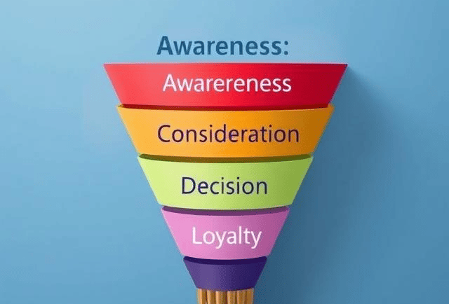 Digital marketing funnel