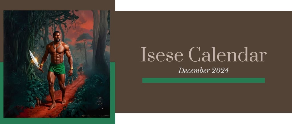 Isese Calendar December 2024