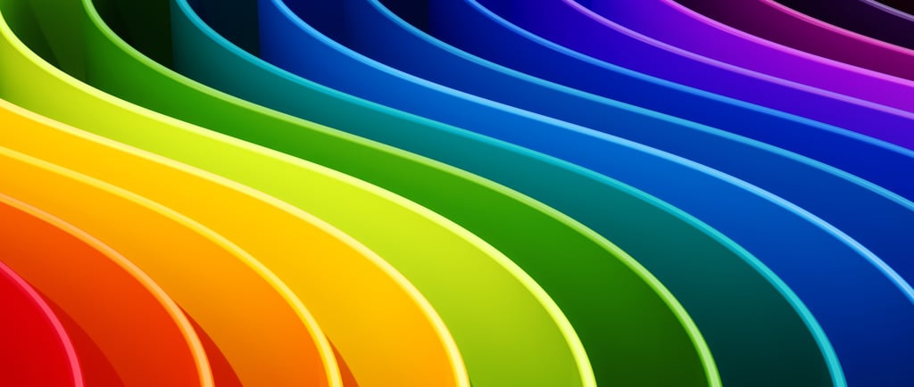 Um fundo colorido como um arco-íris com um fundo colorido como um arco-íris.