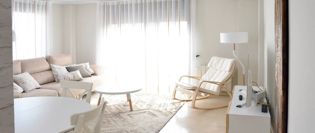 Consejo de interiorismo para decorar pisos pequeños en Valencia