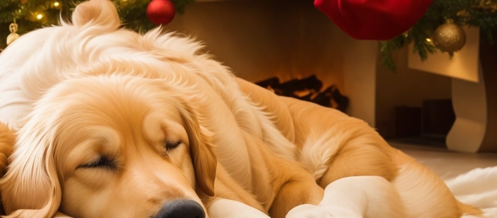 Pets enjoy Christmas too.