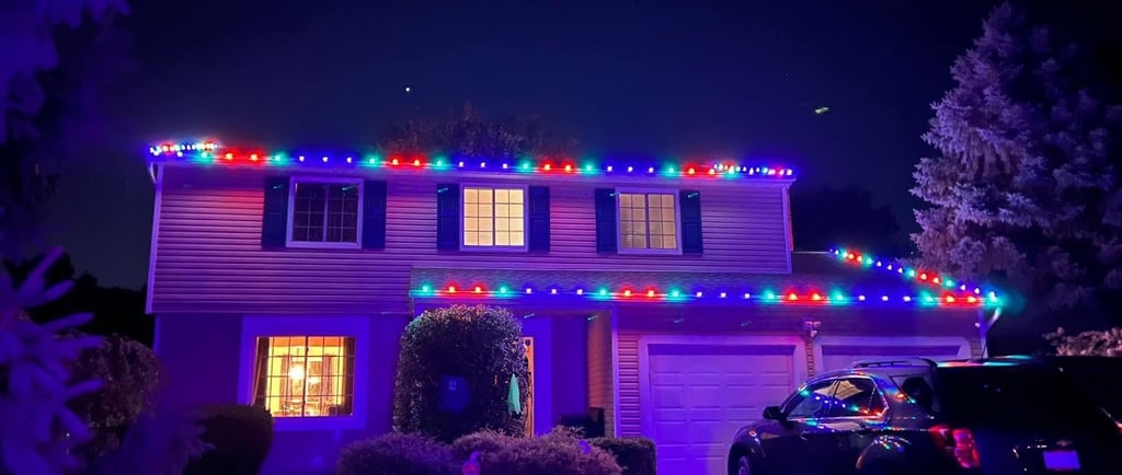 Halloween Christmas Lights