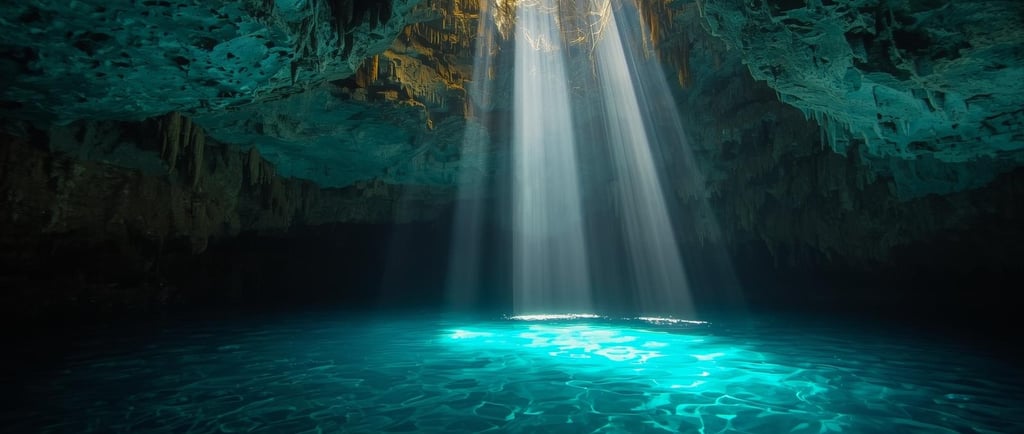 Cenote en Riviera Maya