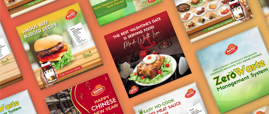 Social Media Content for Food Business