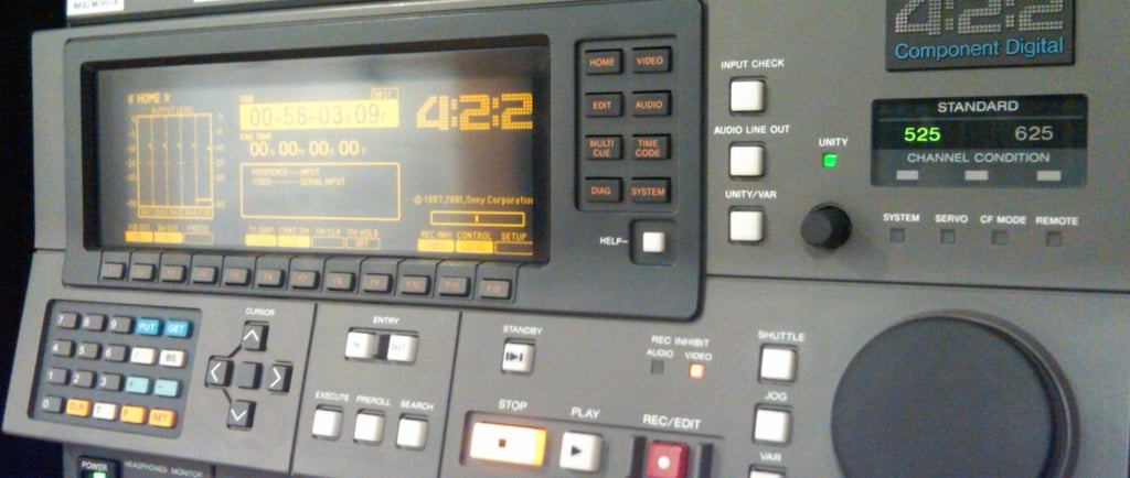 Sony D-1 VTR