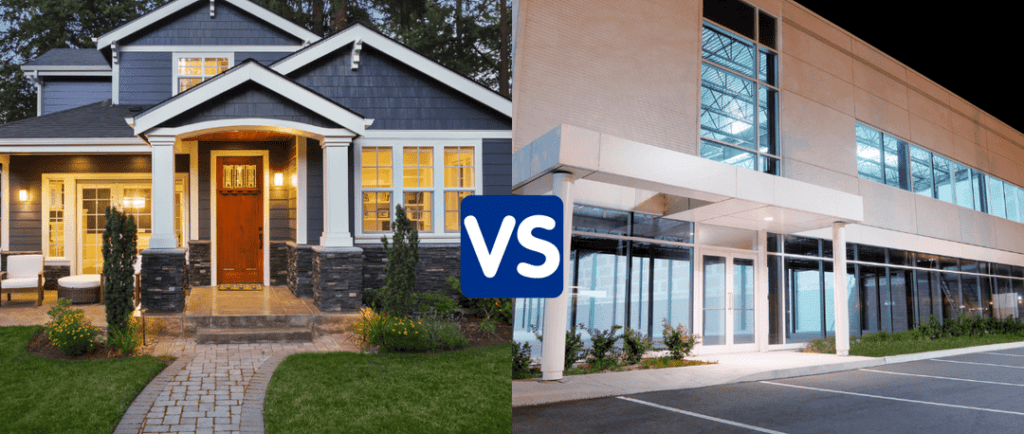 Commercial real estate vs Holiday home