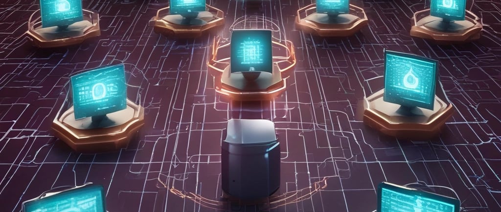 a computer chip with the letter a on top of it
