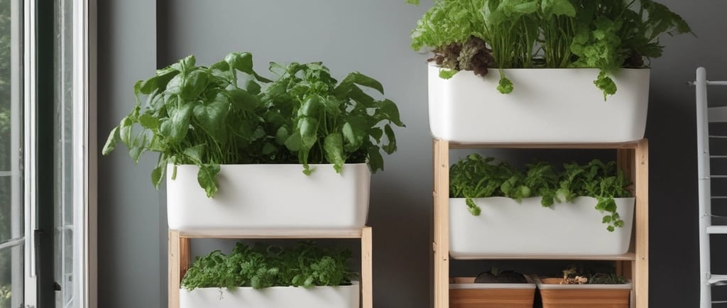 Self Watering Planters for Vegetables for Small Balconies