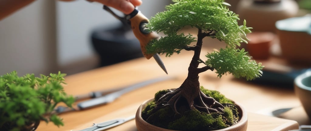 Bonsai Pruning Tools