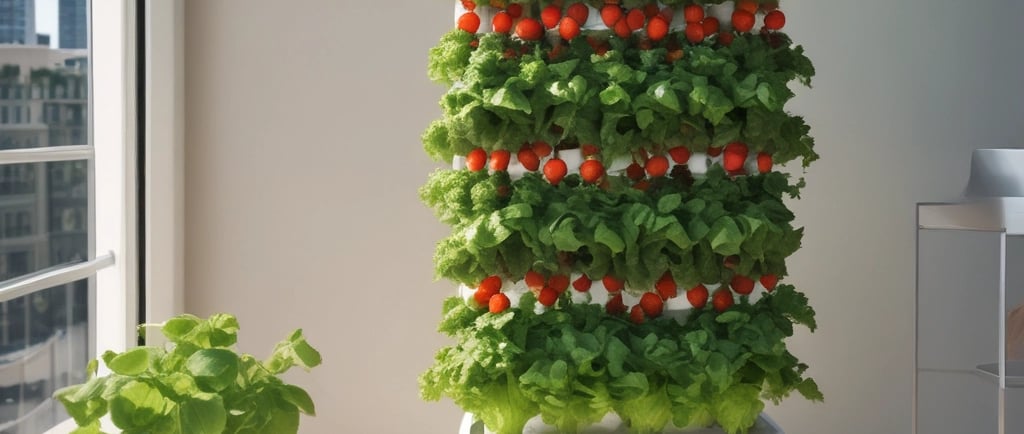 hydroponic tower garden system