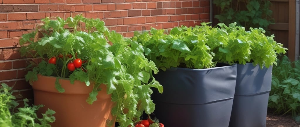 vegetables that grow in containers