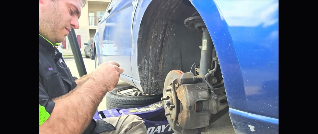 mobile mechanic brake job 