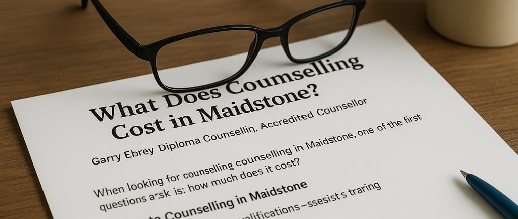 Integrative counselling Maidstone — calm therapy setting for psychotherapy, anxiety, and mental health support.