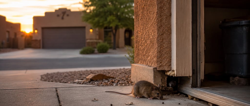 mouse in garage