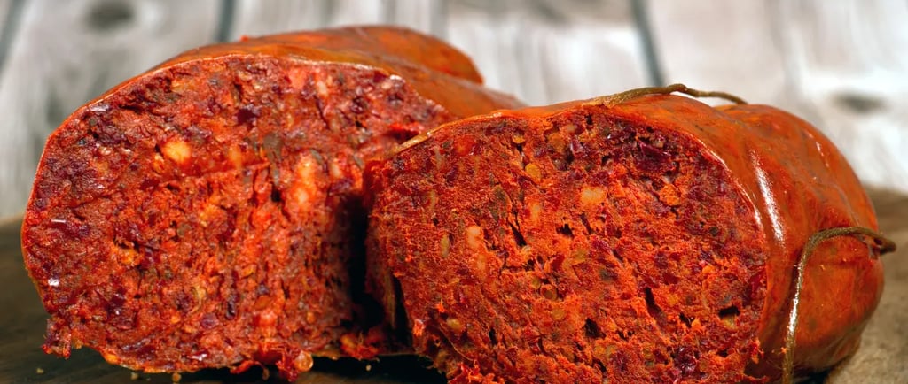 Spicy Calabrian salami