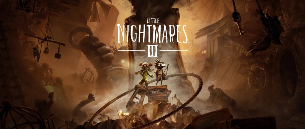 Pôster oficial do jogo Little Nightmares III