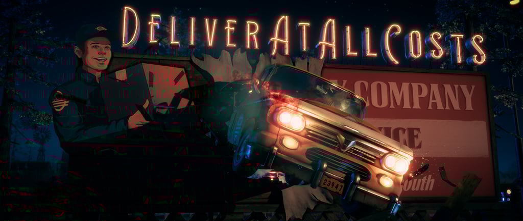 Poster do jogo Deliver At All Costs.
