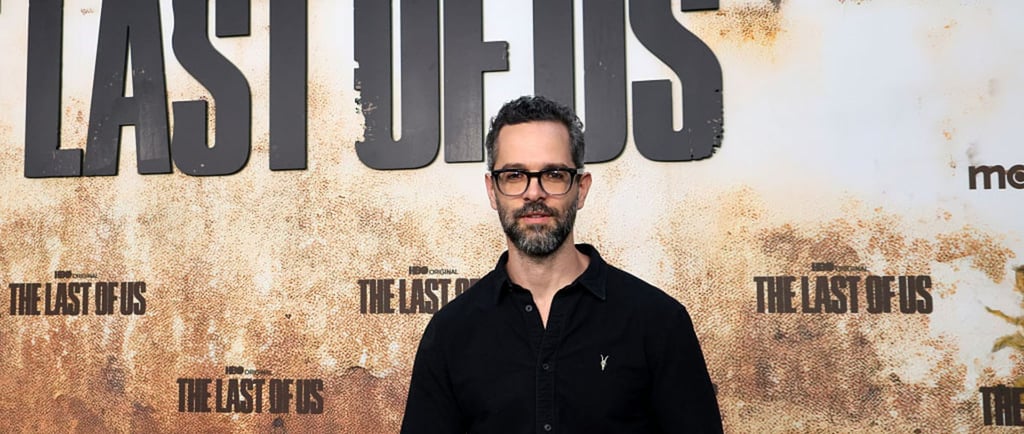 Neil Druckmann durante premiere da série de The Last of Us da HBO