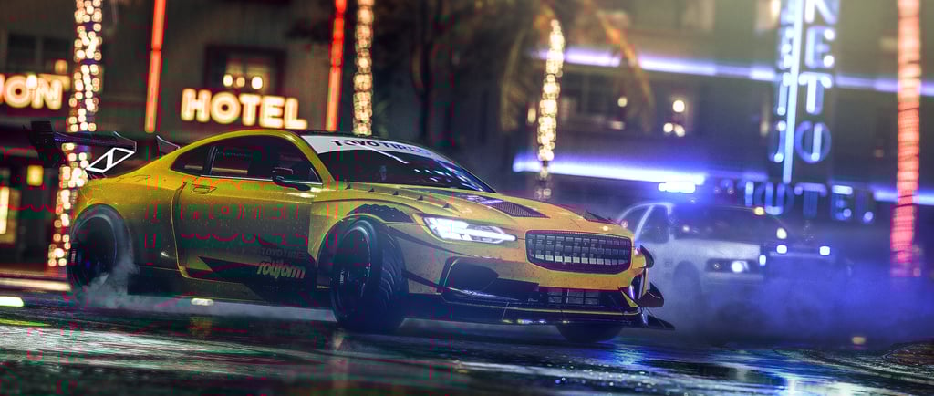 Screenshot do jogo Need for Speed Heat