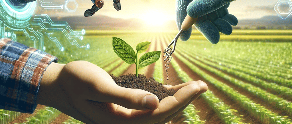 Where circuits meet soil, fields of future flourish!